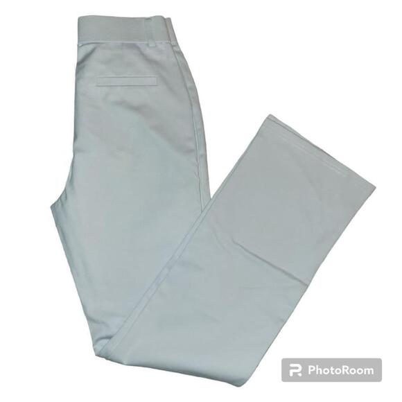 Women's iChoosy White Pull-on Bootcut Pants Size 6 - Picture 1 of 5